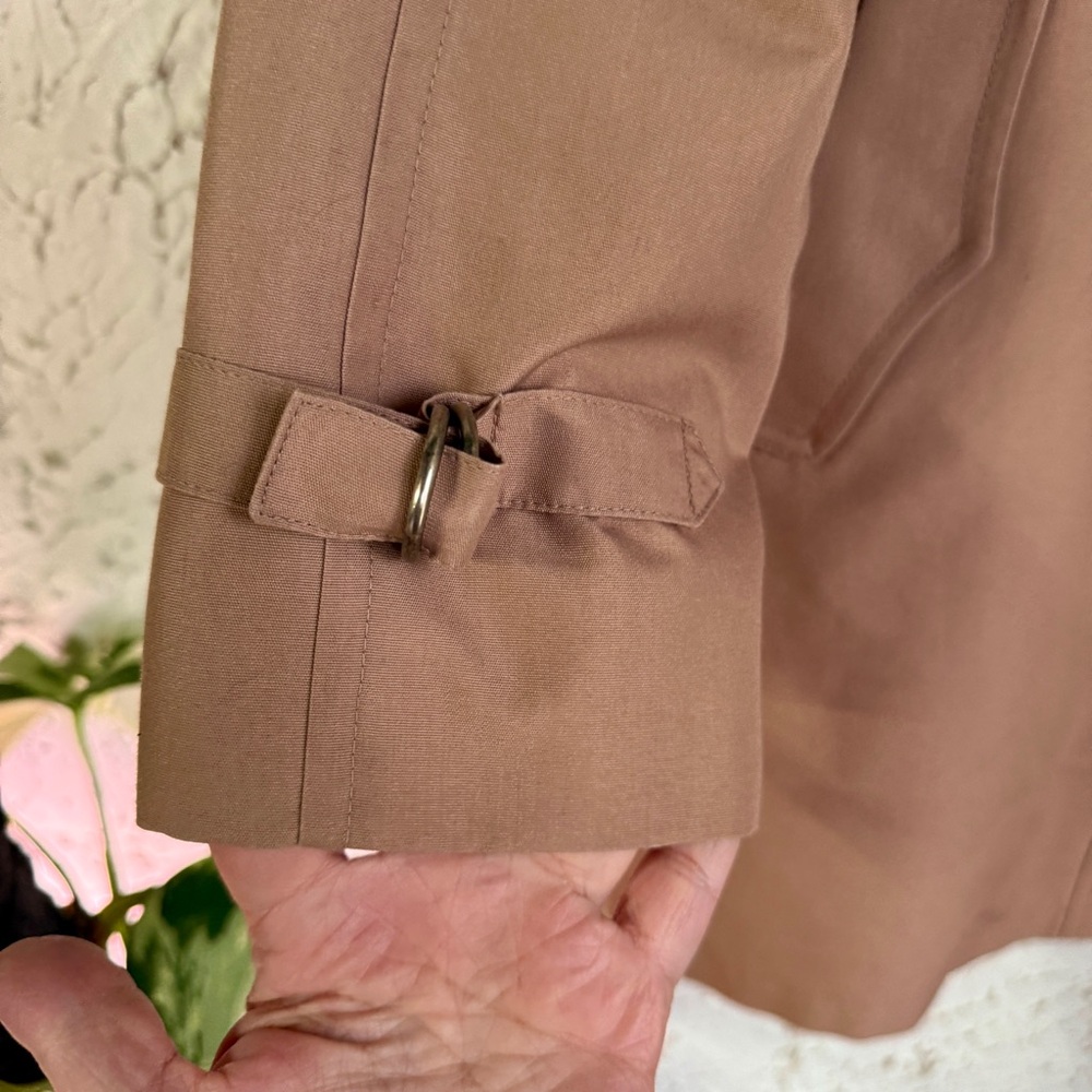London Fog Women's Classic Blush/Mauve Trench Coat Lined - Picture 3 of 9